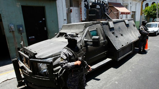 Mexican Cartels Build Narco Tank